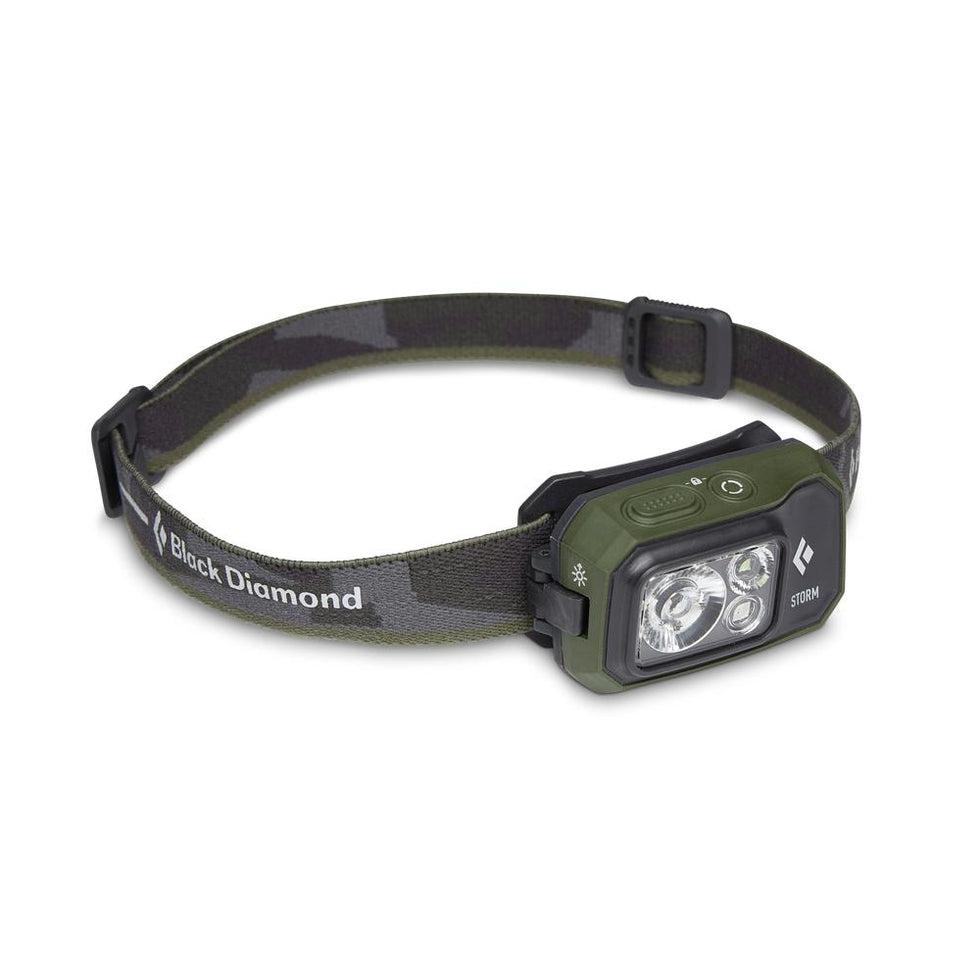 Storm 450 Headlamp-Camping - Lighting - Headlamps-Black Diamond-Dark Olive-Appalachian Outfitters