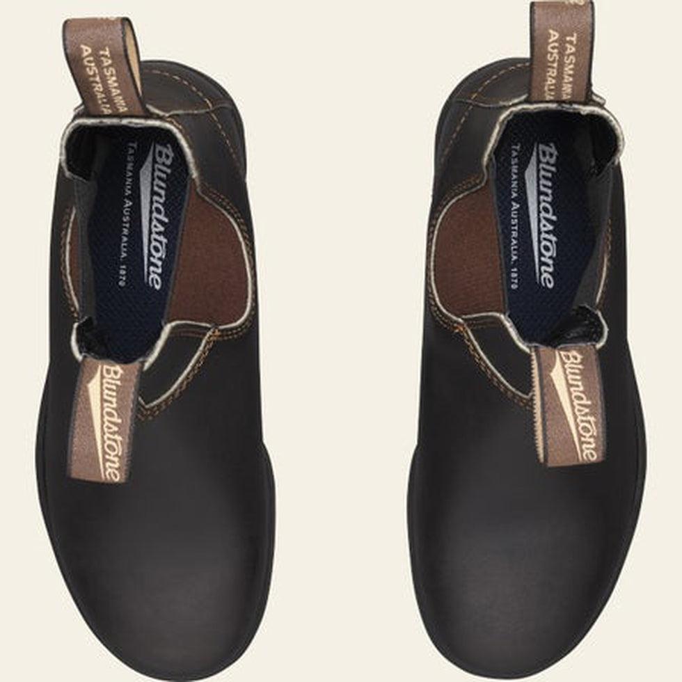 #500 Men's Originals Chelsea Boots - Stout Brown-Men's - Footwear - Boots-Blundstone-Appalachian Outfitters