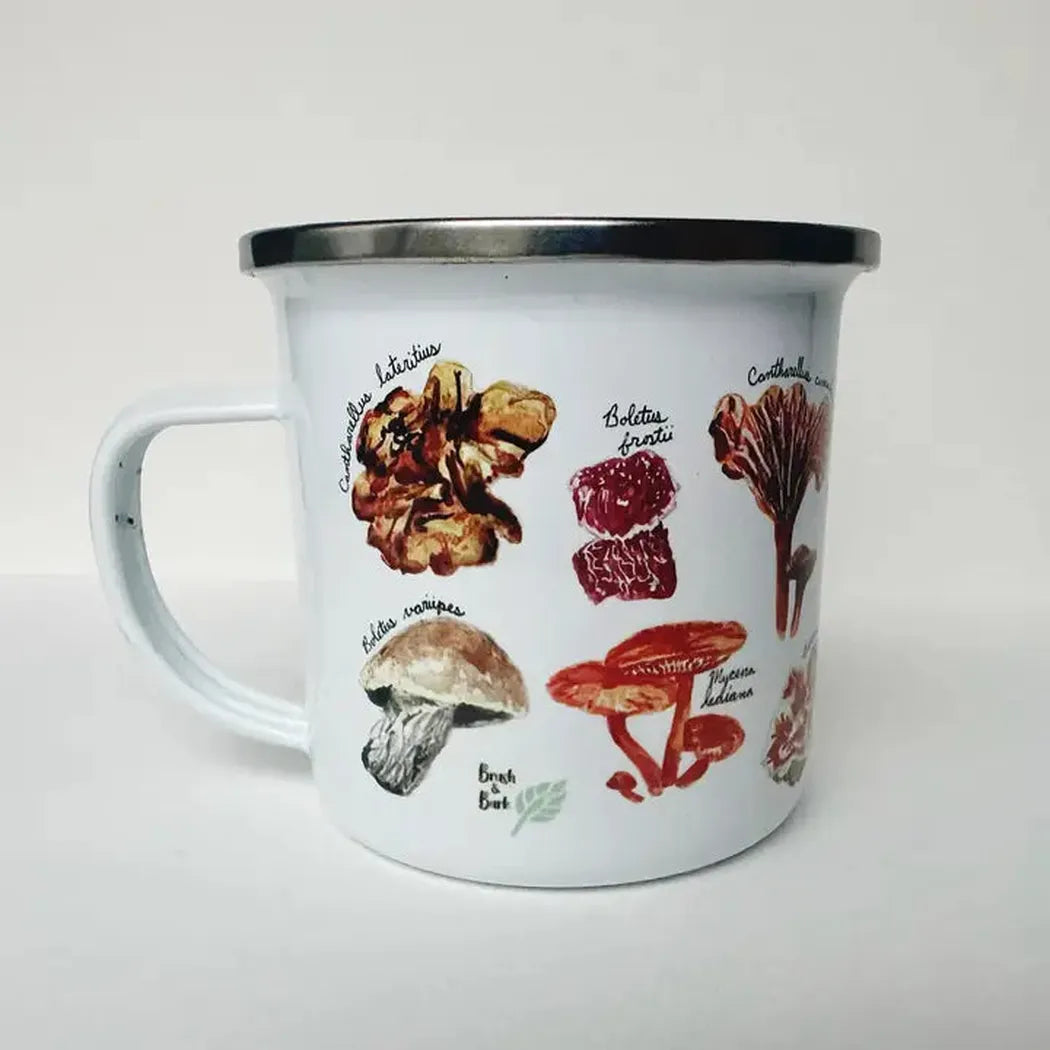 Brush & Bark Camping Mug-Camping - Hydration - Cups and Mugs-Brush & Bark-Fungi-Appalachian Outfitters