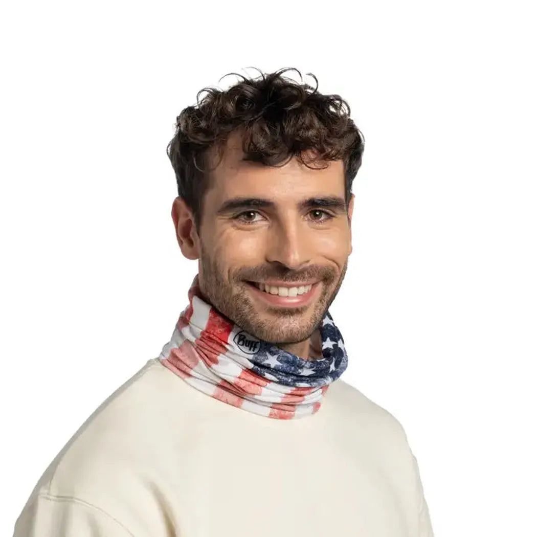 Buff CoolNet UV - US Flag-Accessories - Bandanas-Buff-Appalachian Outfitters