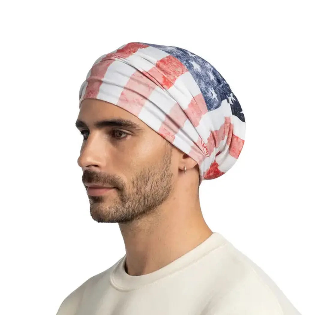 Buff CoolNet UV - US Flag-Accessories - Bandanas-Buff-Appalachian Outfitters