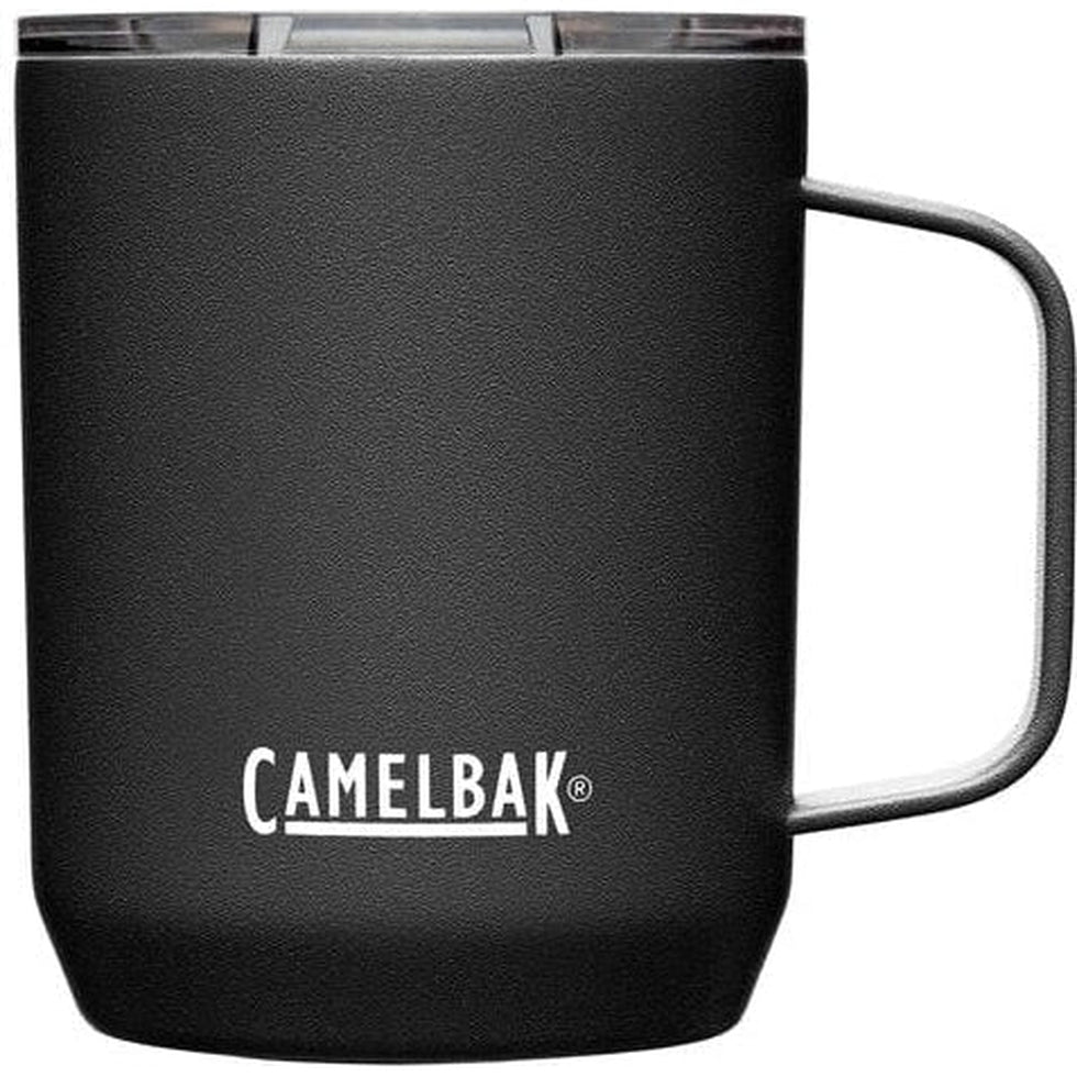 Camp Mug 12oz, Stainless Steel Vacuum Insulated-Camping - Hydration - Cups and Mugs-CamelBak-Black-Appalachian Outfitters