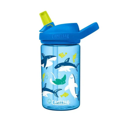 CamelBak Eddy + Kids 14oz-Camping - Hydration - Bottles-CamelBak-Sharks and Rays-Appalachian Outfitters