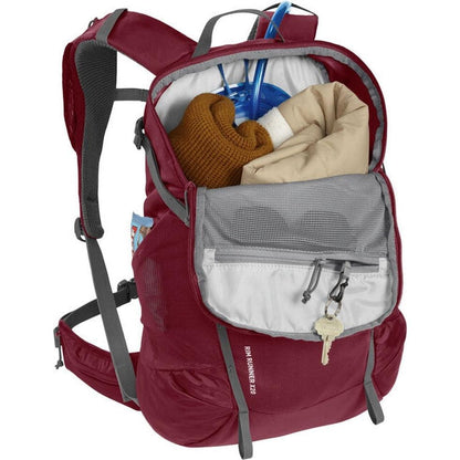 Women's Rim Runner X20 70 Ounce-Camping - Backpacks - Hydration Packs-CamelBak-Cabernet/Grey-Appalachian Outfitters