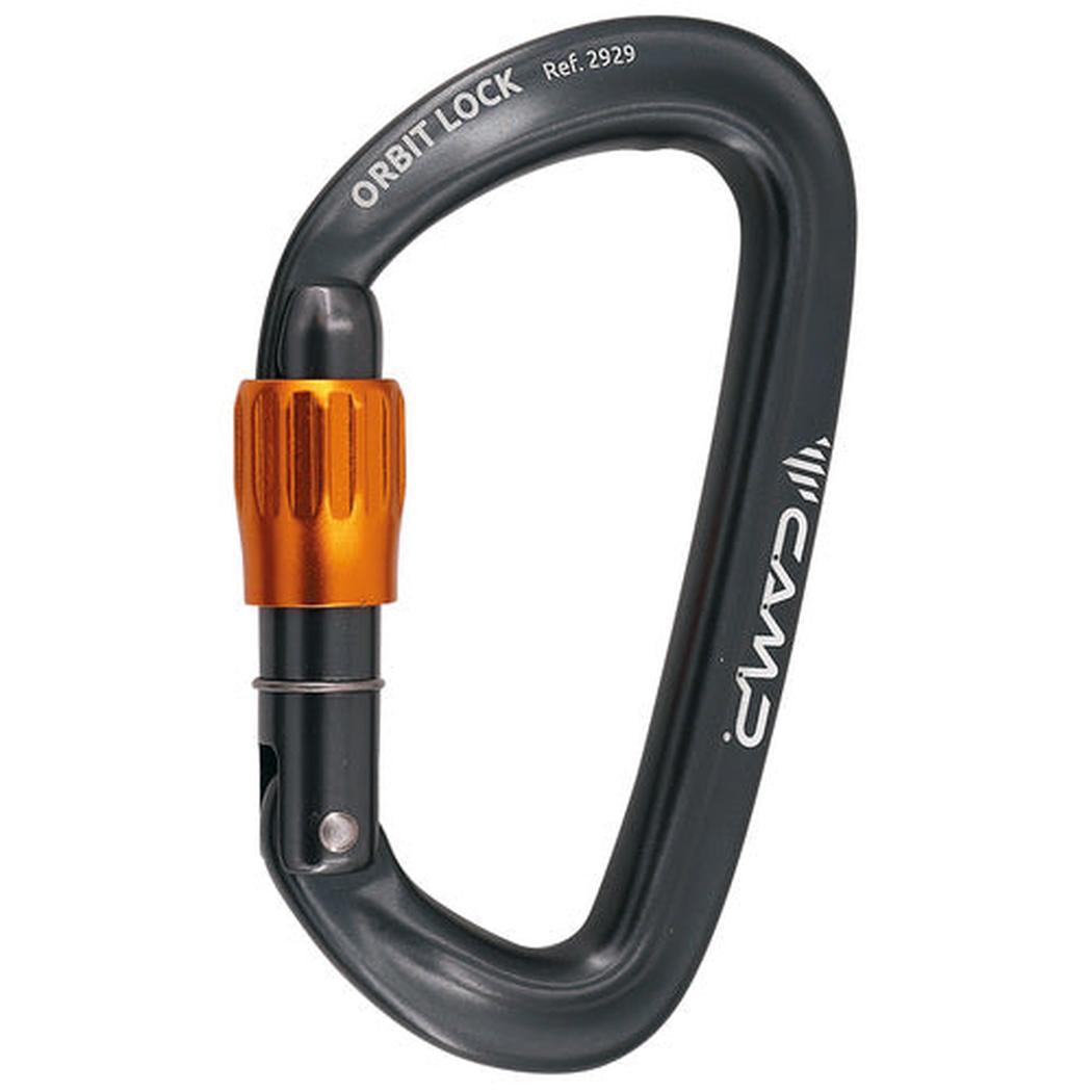 CAMP Orbit Lock-Climbing - Hardware - Carabiners-CAMP-Gun Metal-Appalachian Outfitters