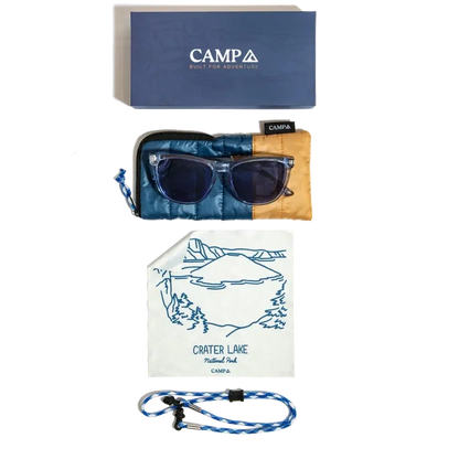 Camp Eyewear Arrowcrest - Crater Lake Edition-Accessories - Sunglasses-Camp Eyewear-Appalachian Outfitters