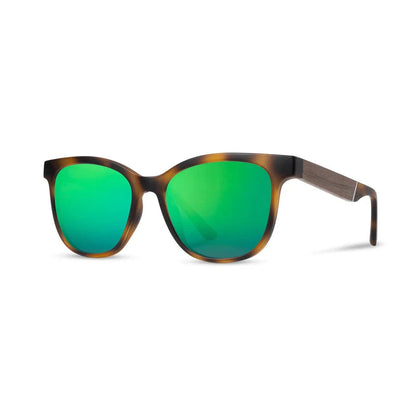 Camp Eyewear Cove-Accessories - Sunglasses-Camp Eyewear-Matte Tortoise // Walnut-HD Plus Polarized Green Flash-Appalachian Outfitters