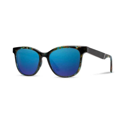 Camp Eyewear Cove-Accessories - Sunglasses-Camp Eyewear-Blue Opal // Ebony-HD Plus Polarized Blue Flash-Appalachian Outfitters