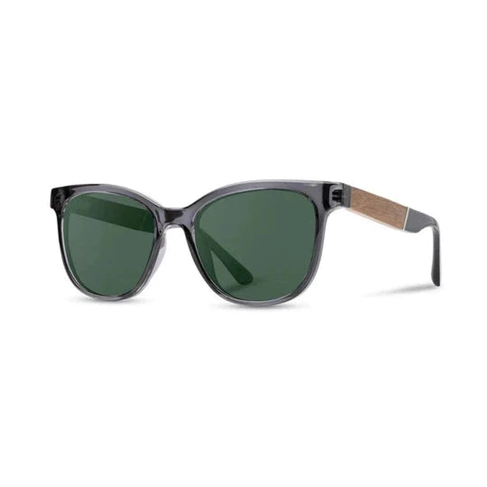 Camp Eyewear Cove-Accessories - Sunglasses-Camp Eyewear-Fog // Walnut-Basic G15 Polarized-Appalachian Outfitters
