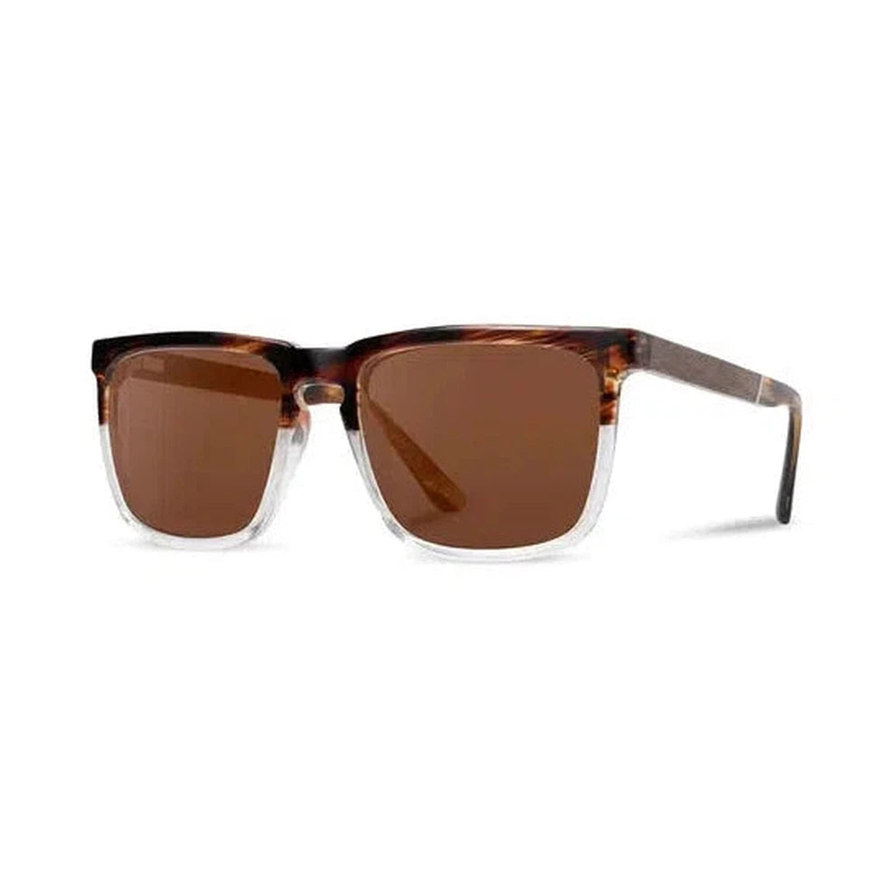 Camp Eyewear Ridge-Accessories - Sunglasses-Camp Eyewear-Whiskey Soda // Walnut-Basic Polarized Brown-Appalachian Outfitters