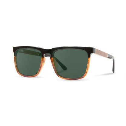 Camp Eyewear Ridge-Accessories - Sunglasses-Camp Eyewear-Black/Tortoise // Walnut-Basic Polarized G1-Appalachian Outfitters