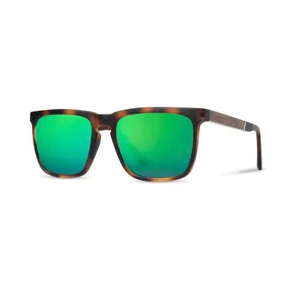 Camp Eyewear Ridge-Accessories - Sunglasses-Camp Eyewear-Matte Tortoise // Walnut-HD Plus Polarized Green Flash-Appalachian Outfitters