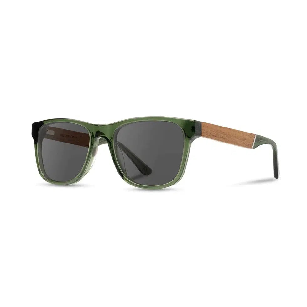 Camp Eyewear Trail-Accessories - Sunglasses-Camp Eyewear-Fern // Walnut-Basic Polarized Grey-Appalachian Outfitters