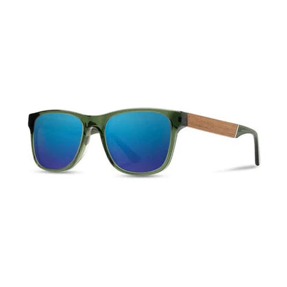 Camp Eyewear Trail-Accessories - Sunglasses-Camp Eyewear-Fern // Walnut-HD Plus Polarized Blue Flash-Appalachian Outfitters