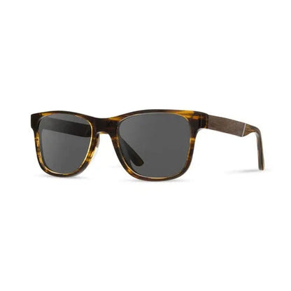 Camp Eyewear Trail-Accessories - Sunglasses-Camp Eyewear-Tortoise // Walnut-Basic Polarized Grey-Appalachian Outfitters