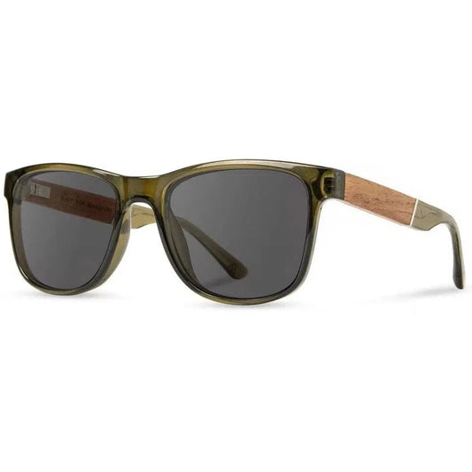 Camp Eyewear Trail - Glacier Edition-Accessories - Sunglasses-Camp Eyewear-Moss // Walnut-Grey Polarized-Appalachian Outfitters