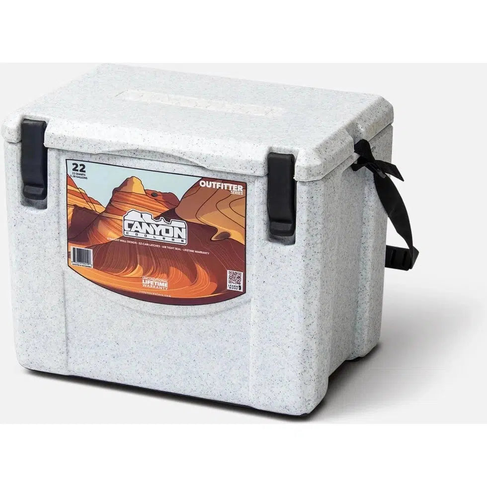 Outfitter 22-Camping - Coolers - Hard Coolers-Canyon Coolers-White Marble-Appalachian Outfitters