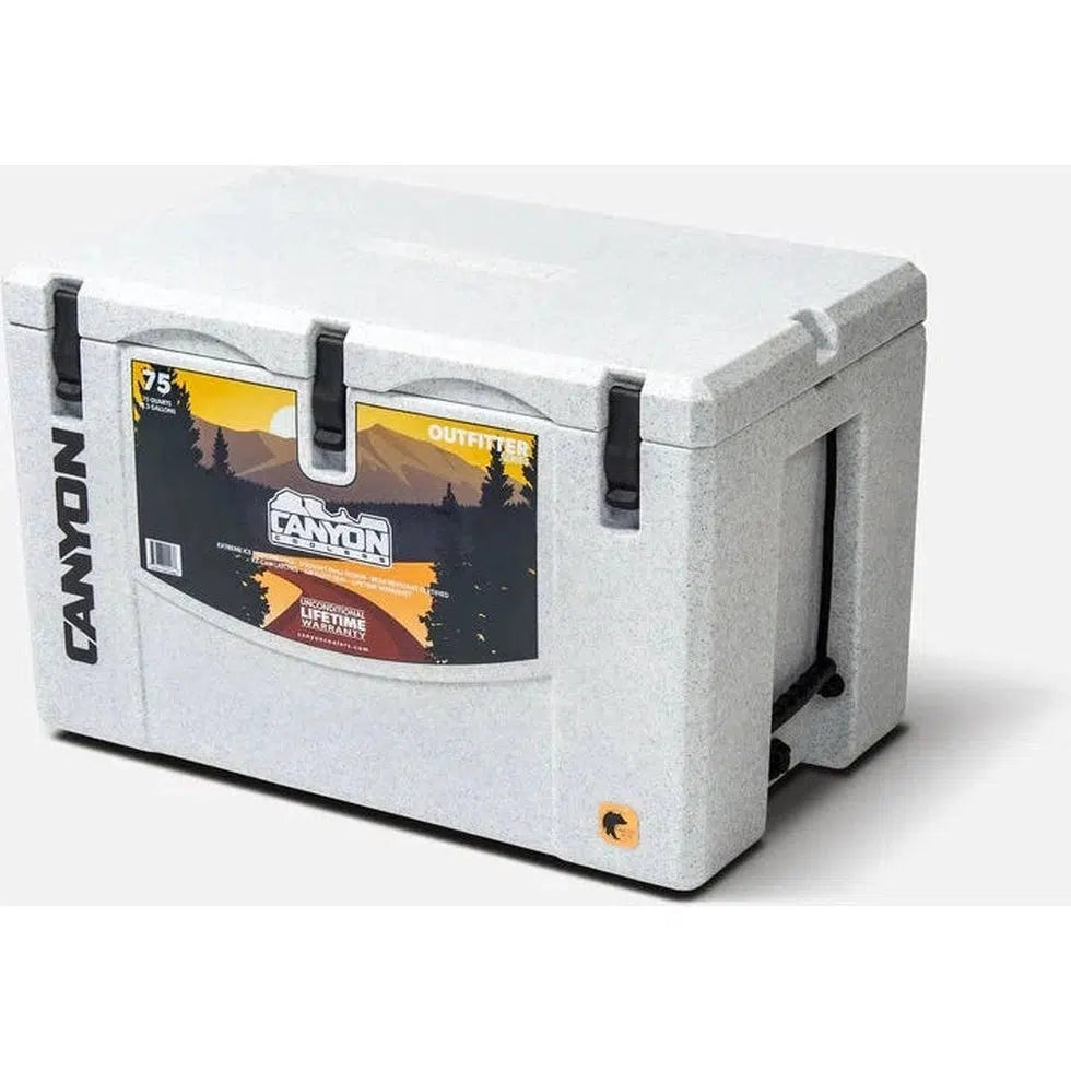 Outfitter 75-Camping - Coolers - Hard Coolers-Canyon Coolers-White Marble-Appalachian Outfitters