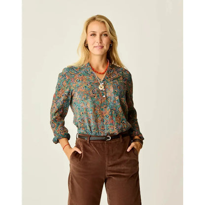 Carve Designs Women's Dylan Gauze Shirt-Women's - Clothing - Tops-Carve Designs-Appalachian Outfitters