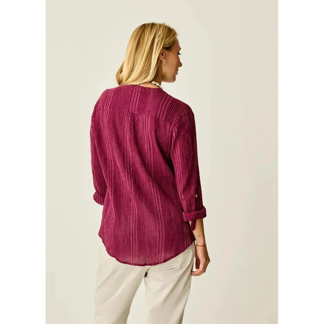 Carve Designs Women's Dylan Gauze Tunic-Women's - Clothing - Tops-Carve Designs-Appalachian Outfitters