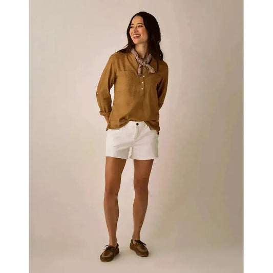 Carve Designs Women's Dylan Textured Shirt-Women's - Clothing - Bottoms-Carve Designs-Golden-S-Appalachian Outfitters