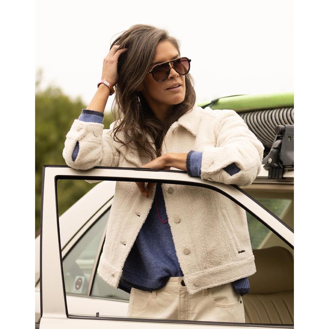 Carve Designs Women's Rhea Boucle Trucker-Women's - Clothing - Jackets & Vests-Carve Designs-Appalachian Outfitters