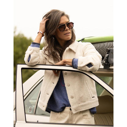 Carve Designs Women's Rhea Boucle Trucker-Women's - Clothing - Jackets & Vests-Carve Designs-Appalachian Outfitters