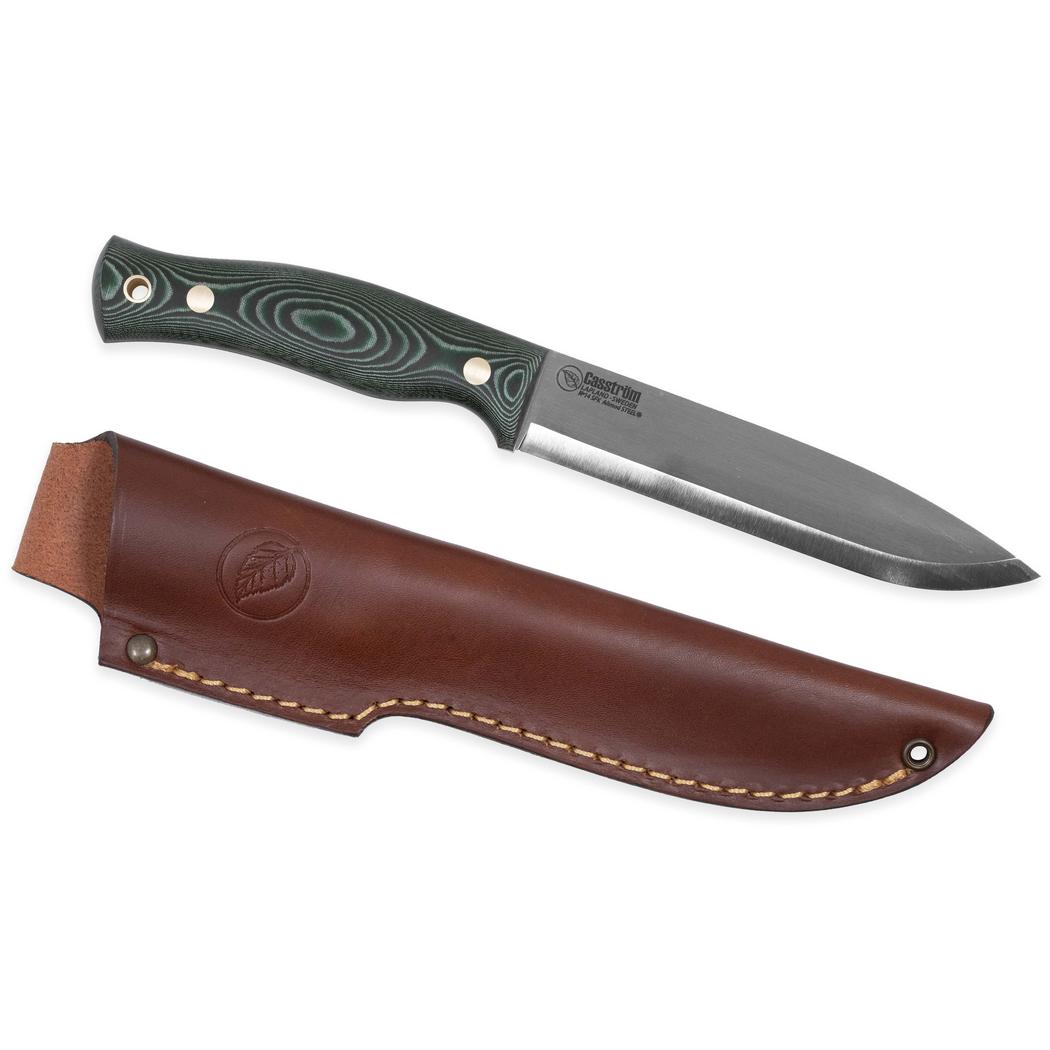 Casstrom No 14 Swedish Forest Knife Green Micarta-Camping - Accessories - Knives-Casstrom-Appalachian Outfitters