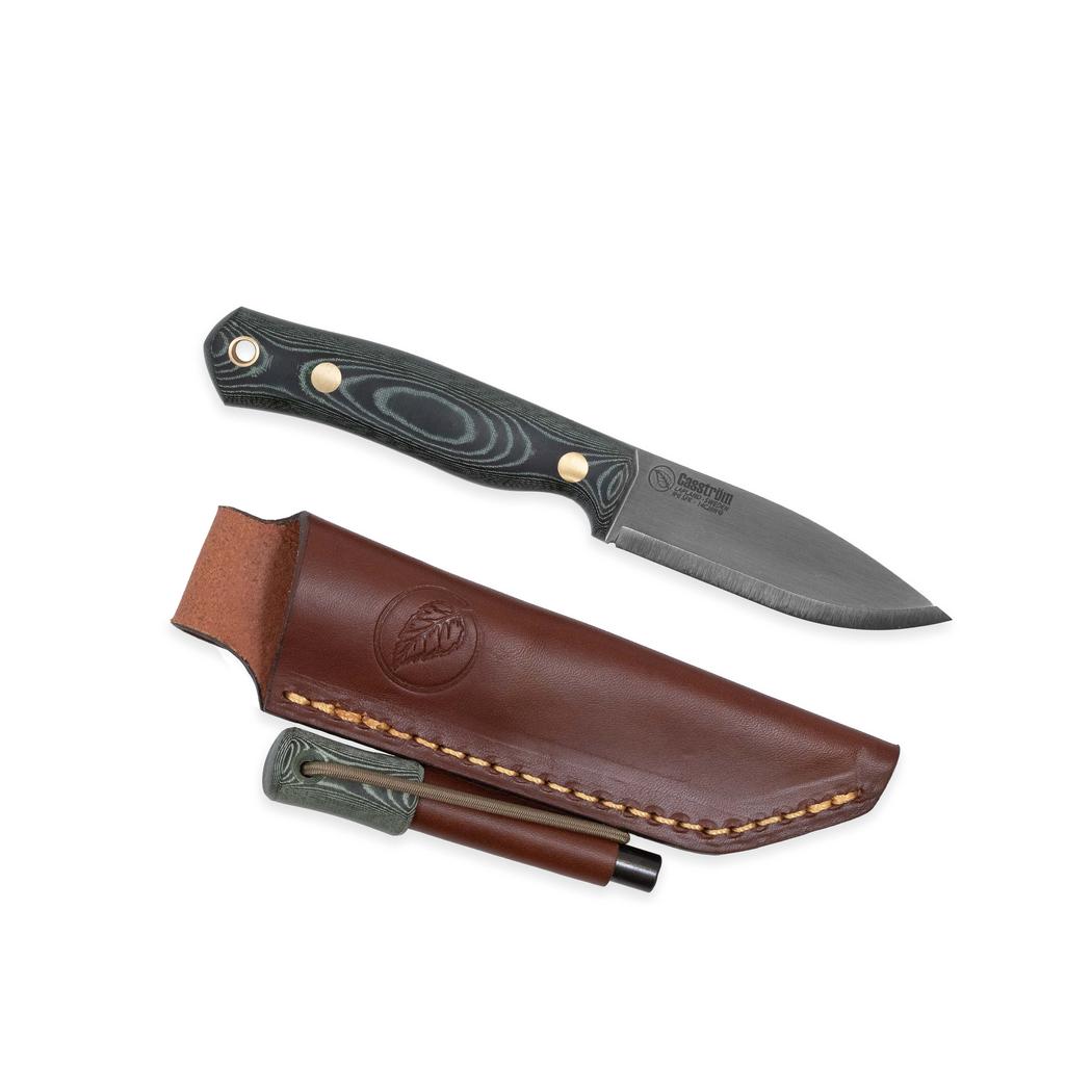 Casstrom No 8 Swedish Forest Knife Green Micarta with Firesteel-Camping - Accessories - Knives-Casstrom-Appalachian Outfitters