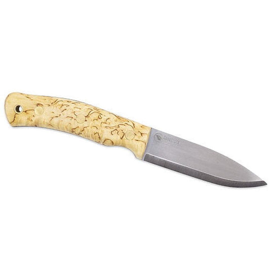No. 10 Swedish Forest Knife, Curly birch, Sleipner-Camping - Accessories - Knives-Casstrom-Appalachian Outfitters