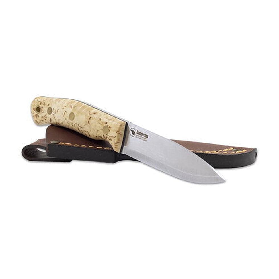 No. 10 Swedish Forest Knife, Curly birch, Stainless-Camping - Accessories - Knives-Casstrom-Appalachian Outfitters