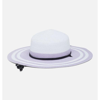 Global Adventure Packable Hat II-Accessories - Hats - Unisex-Columbia Sportswear-White, Purple Tint-S/M-Appalachian Outfitters