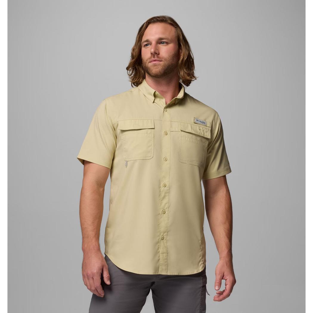 Columbia Sportswear Men's Blood and Guts V Short Sleeve Shirt-Men's - Clothing - Tops-Columbia Sportswear-Serpentine-M-Appalachian Outfitters