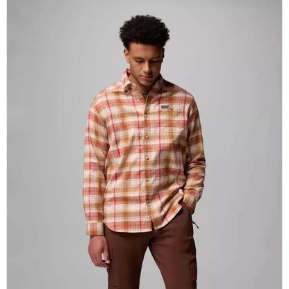 Columbia Sportswear Men's Cornell Woods Flannel Long Sleeve Shirt-Men's - Clothing - Tops-Columbia Sportswear-Appalachian Outfitters