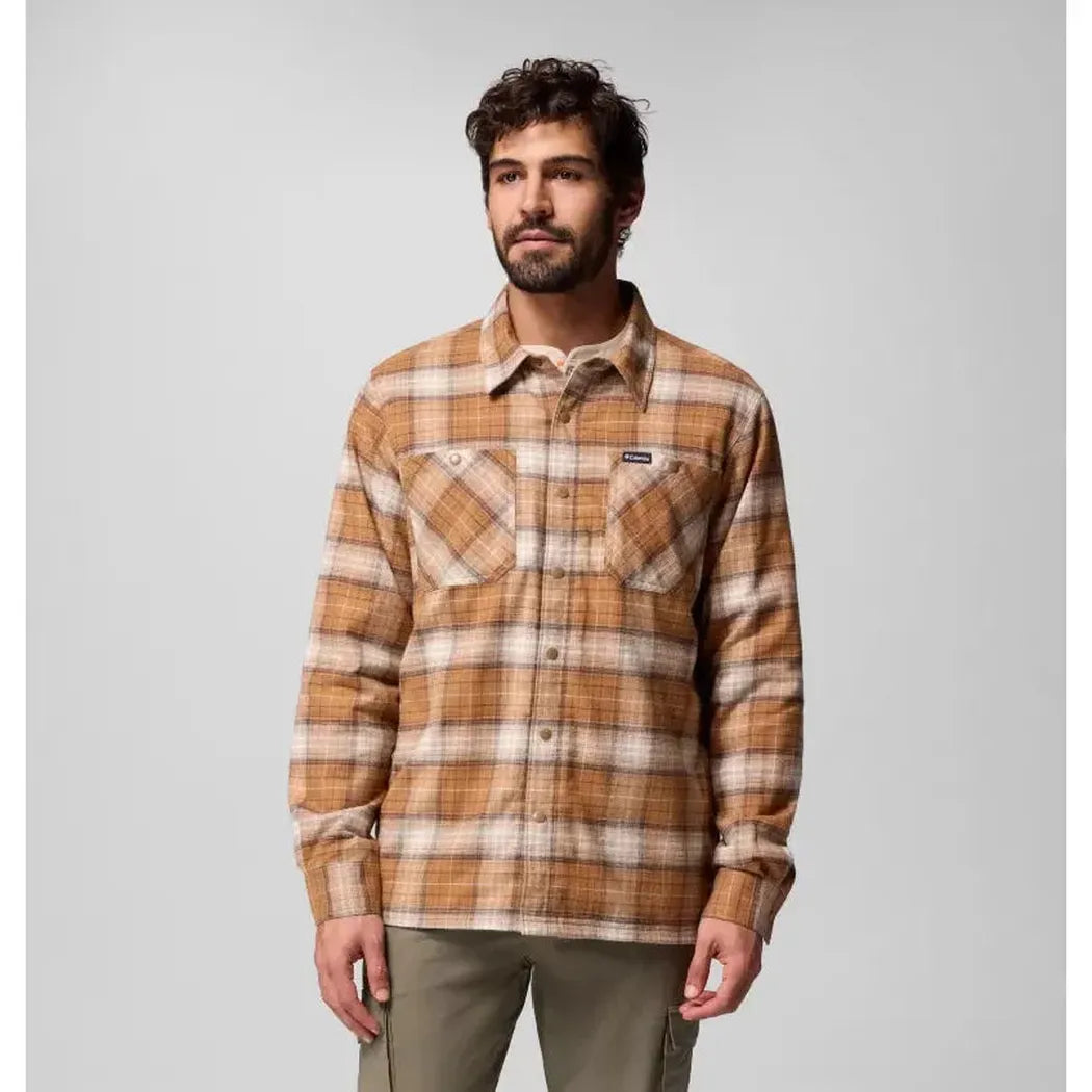 Columbia Sportswear Men s Cornell Woods Fleece Lined Shirt Jacket Appalachian Outfitters