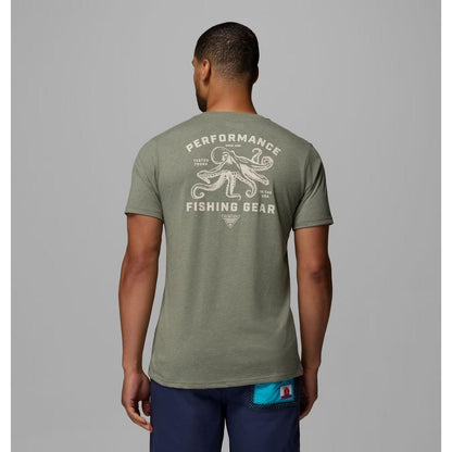 Columbia Sportswear Men's PFG Lure Lineup SS-Men's - Clothing - Tops-Columbia Sportswear-Cypress Heather-M-Appalachian Outfitters