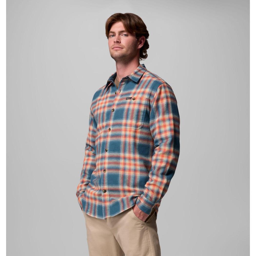Columbia Sportswear Men's Pitchstone Heavyweight Flannel II-Men's - Clothing - Tops-Columbia Sportswear-Appalachian Outfitters
