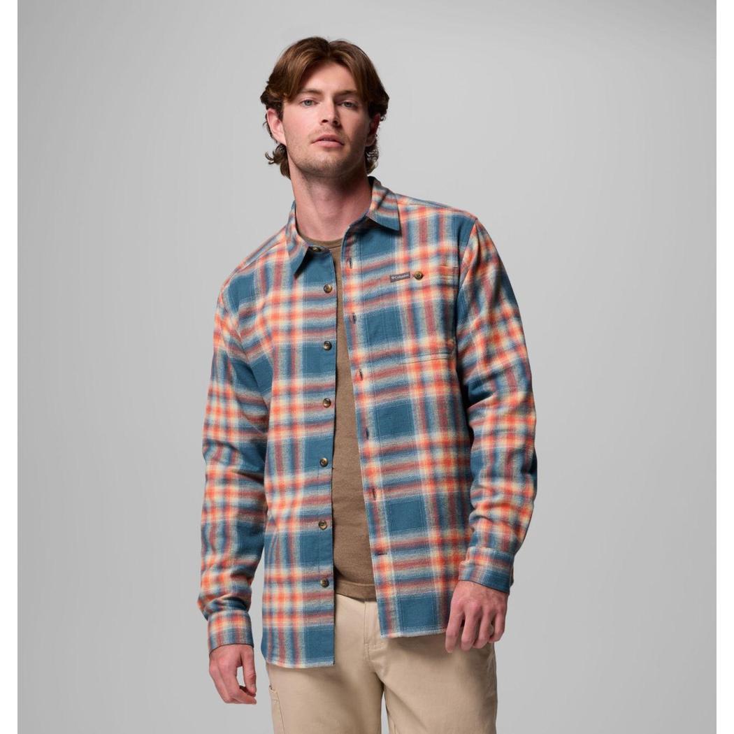 Columbia Sportswear Men's Pitchstone Heavyweight Flannel II-Men's - Clothing - Tops-Columbia Sportswear-Appalachian Outfitters