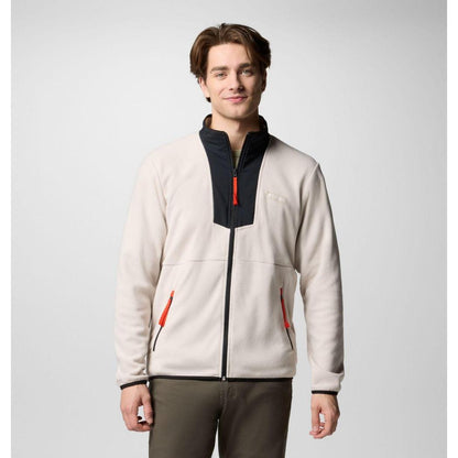 Columbia Sportswear Men's Sequoia Grove Full Zip Fleece-Men's - Clothing - Tops-Columbia Sportswear-Dark Stone/Black-M-Appalachian Outfitters