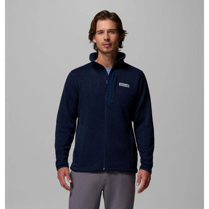 Columbia Sportswear Men's Sweater Weather Full Zip Jacket-Men's - Clothing - Tops-Columbia Sportswear-Collegiate Navy Heather-M-Appalachian Outfitters