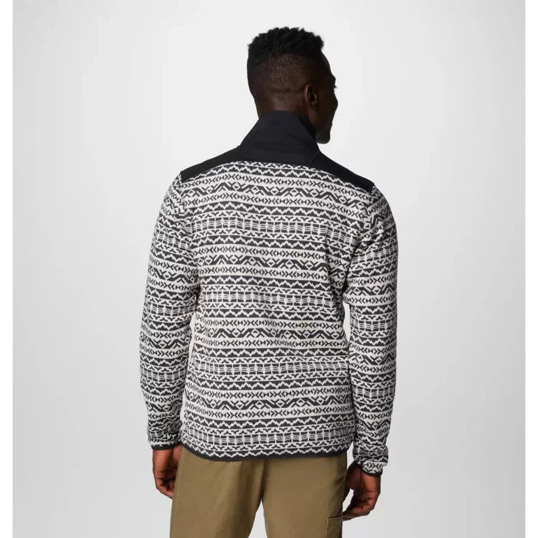 Columbia Sportswear Men's Sweater Weather Printed Half Zip-Men's - Clothing - Jackets & Vests-Columbia Sportswear-Appalachian Outfitters