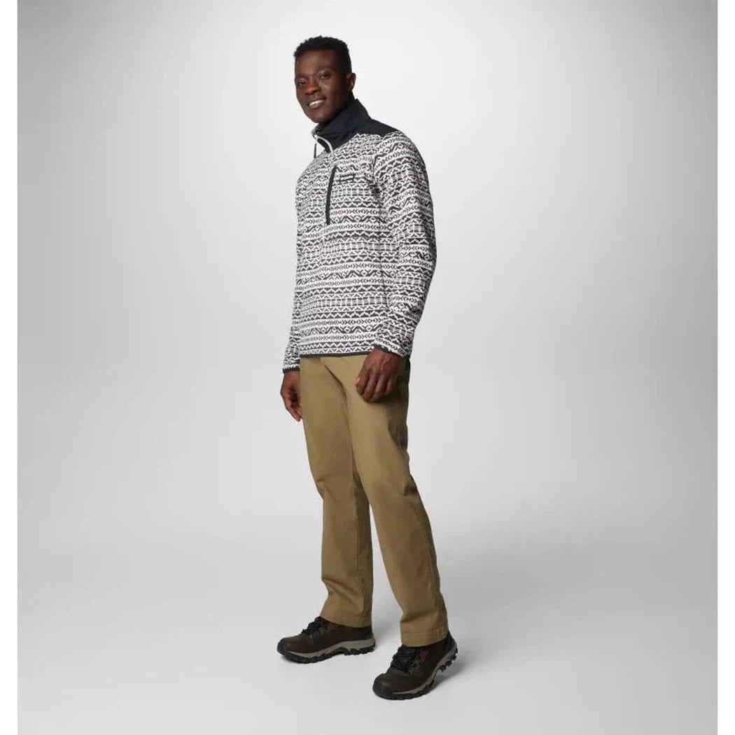 Columbia Sportswear Men's Sweater Weather Printed Half Zip-Men's - Clothing - Jackets & Vests-Columbia Sportswear-Appalachian Outfitters