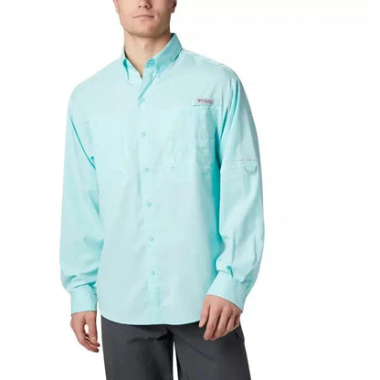 Columbia Sportswear Men's Tamiami II Long-Sleeve Shirt-Men's - Clothing - Tops-Columbia Sportswear-Gulf Stream-M-Appalachian Outfitters