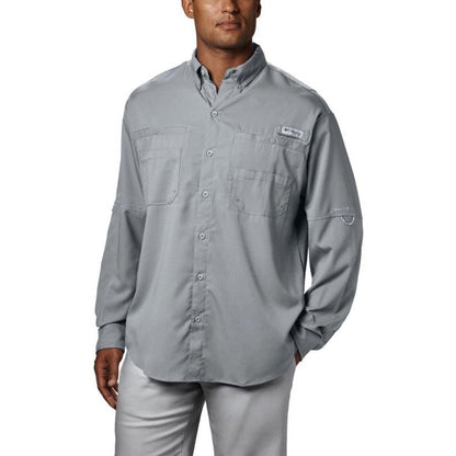Men's Tamiami II Long-Sleeve Shirt-Men's - Clothing - Tops-Columbia Sportswear-Cool Grey-S-Appalachian Outfitters
