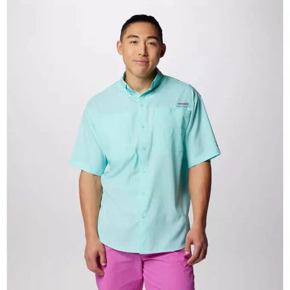 Columbia Sportswear Men's Tamiami II Short-Sleeve Shirt-Men's - Clothing - Tops-Columbia Sportswear-Gulf Stream-M-Appalachian Outfitters