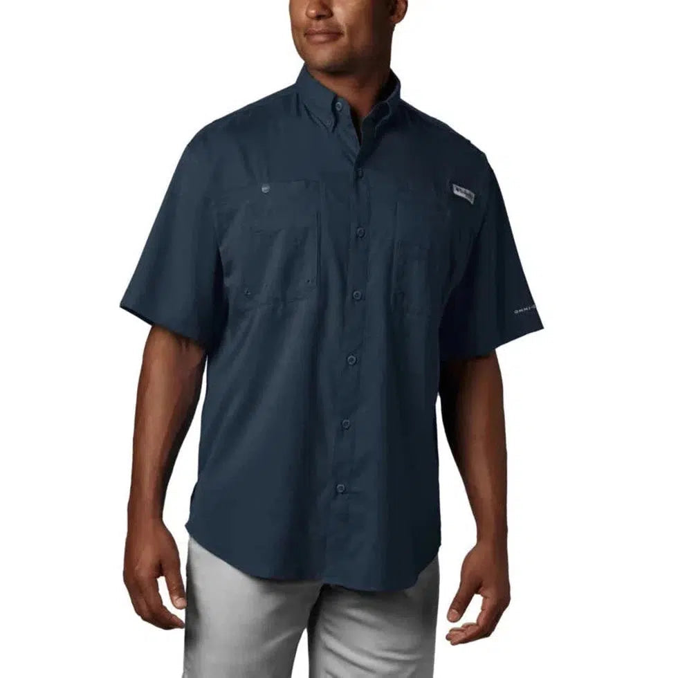 Columbia Sportswear Men's Tamiami II Short-Sleeve Shirt-Men's - Clothing - Tops-Columbia Sportswear-Collegiate Navy-M-Appalachian Outfitters