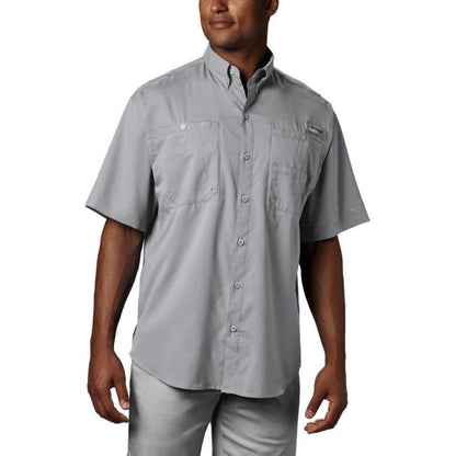 Men's Tamiami II Short-Sleeve Shirt-Men's - Clothing - Tops-Columbia Sportswear-Cool Grey-M-Appalachian Outfitters