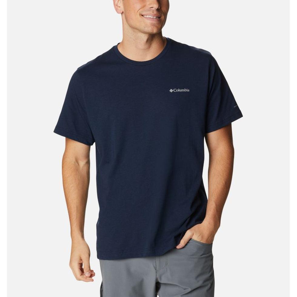 Men's Thistletown Hills Short Sleeve-Men's - Clothing - Tops-Columbia Sportswear-Collegiate-S-Appalachian Outfitters