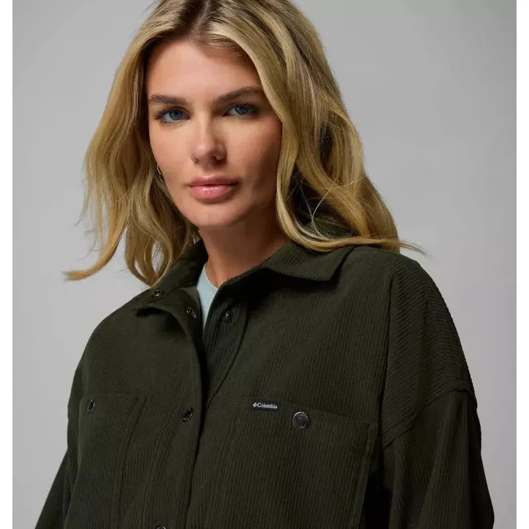 Columbia Sportswear Women's Blue Point Creek Corduroy Shirt Jacket-Men's - Clothing - Tops-Columbia Sportswear-Appalachian Outfitters