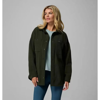 Columbia Sportswear Women's Blue Point Creek Corduroy Shirt Jacket-Men's - Clothing - Tops-Columbia Sportswear-Appalachian Outfitters